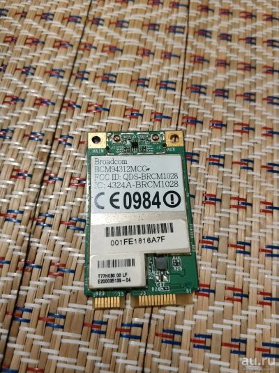 Лот: 13439477. Фото: 1. Wifi Broadcom mini PCI express. WiFi, Bluetooth адаптеры