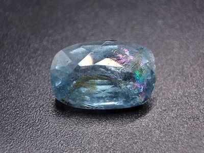 Лот: 21088185. Фото: 1. 4.90 ct. Аквамарин кушон (Бразилия... Драгоценные и поделочные камни