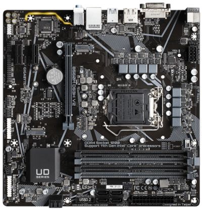 Лот: 18675030. Фото: 1. Gigabyte B560M DS3H V2 B560M DS3H... Материнские платы