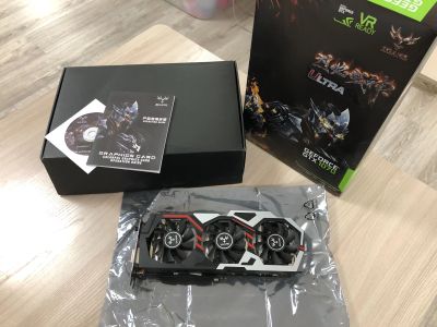 Лот: 17209238. Фото: 1. GeForce GTX 1070 8Gb Colorful... Видеокарты