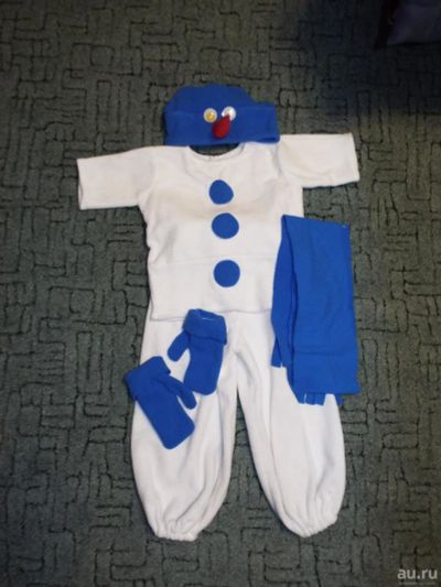 Лот: 8582492. Фото: 1. новогодний костюм "снеговик". Детские карнавальные, праздничные костюмы