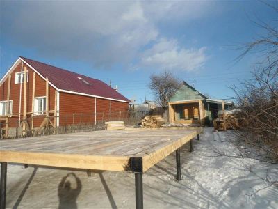 Лот: 2437255. Фото: 1. продам участок с фундаментом зеленая... Дома