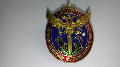 Лот: 7867268. Фото: 1. Знак ветеран боевых действий на... Памятные медали