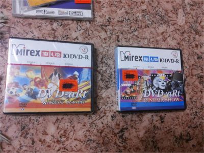 Лот: 6884758. Фото: 1. DVD R набор. CD, DVD, BluRay