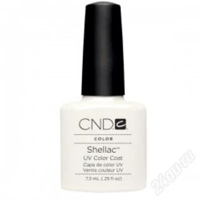 Лот: 1753381. Фото: 1. CND Shellac STUDIO WHITE 0.25oz... Другое (маникюр и педикюр)