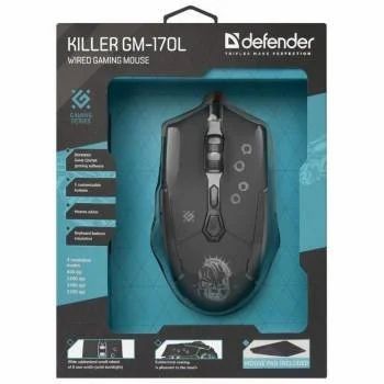 Лот: 16297066. Фото: 1. Мышь проводная игровая Defender... Клавиатуры и мыши