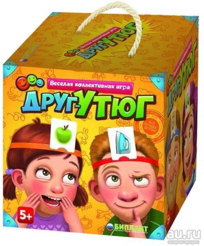Лот: 13745090. Фото: 1. Настольная игра Друг-Утюг. Настольные игры, карты