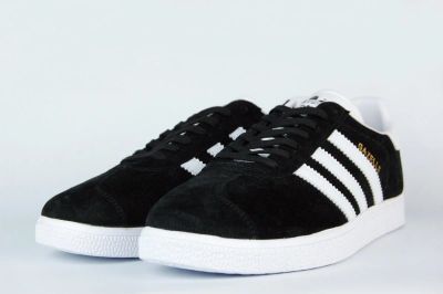 Лот: 16897335. Фото: 1. Кроссовки Adidas Gazelle Black... Кеды, кроссовки, слипоны