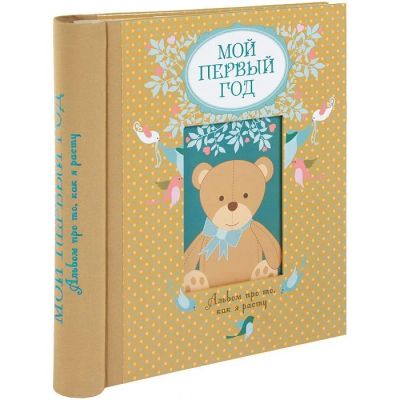 Лот: 4163605. Фото: 1. Детский альбом "Мой первый год... Книги для родителей