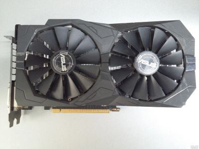 Лот: 17957139. Фото: 1. Видеокарта ASUS ROG-STRIX RX570... Видеокарты
