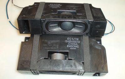 Лот: 18413942. Фото: 1. Динамик 6Ohm 7W, Emsonic EAB64488701... Запчасти для телевизоров, видеотехники, аудиотехники