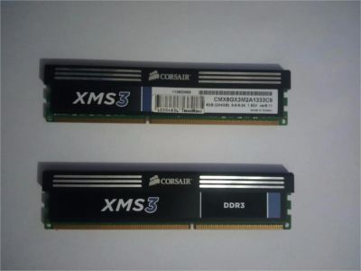 Лот: 7044939. Фото: 1. Corsair 8Gb (CMX8GX3M2A1333C9... Оперативная память