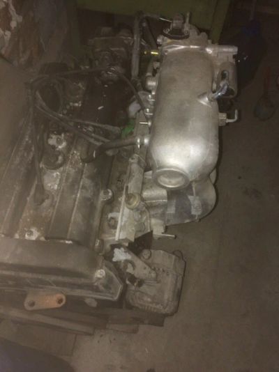 Лот: 11502109. Фото: 1. Honda Stepwgn rf-1 B20B ДВС+АКПП... Двигатель и элементы двигателя