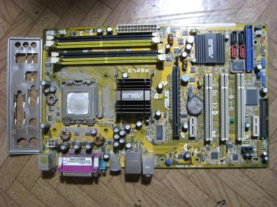 Лот: 17272824. Фото: 1. Материнская плата ASUS P5PL2... Другое (комплектующие)