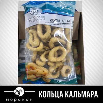 Лот: 15278381. Фото: 1. Кольца Кальмара (в панировке... Икра, рыба, морепродукты