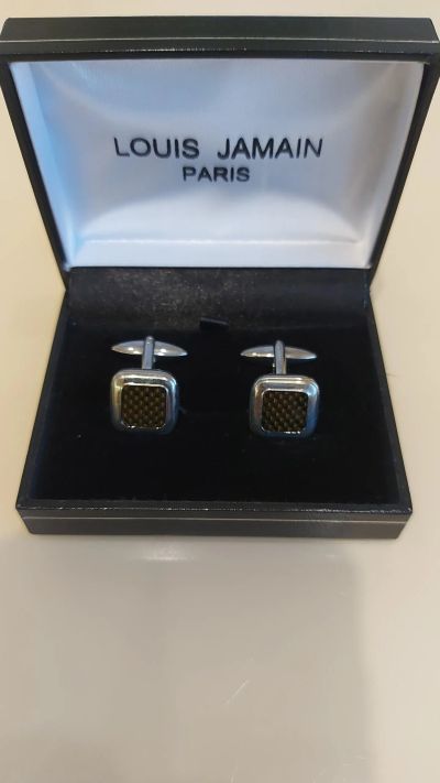 Лот: 25353498. Фото: 1. Запонки Louis Jamain Paris. Другое (ювелирные изделия, бижутерия, часы)