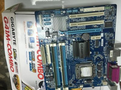 Лот: 6774001. Фото: 1. Материнская плата socket 775 gigabyte. Материнские платы