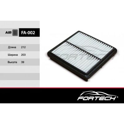 Лот: 16114820. Фото: 1. FA-002 FORTECH Ф\ возд \96182220... Другое (автозапчасти)
