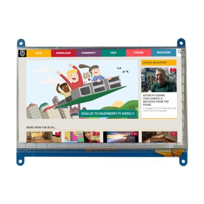 Лот: 9899038. Фото: 1. HDMI IPS LCD дисплей 7" с емкостным... Микроконтроллеры