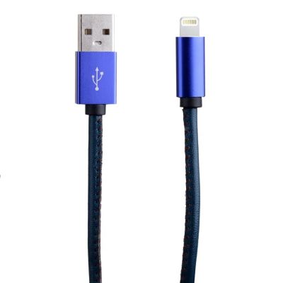 Лот: 7635528. Фото: 1. Кабель USB-MicroUSB Leather cable... Дата-кабели, переходники