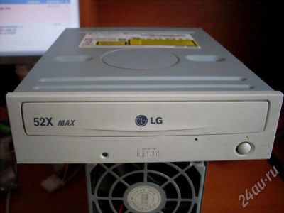 Лот: 650352. Фото: 1. cd-rom lg 52x. Приводы CD, DVD, BR, FDD