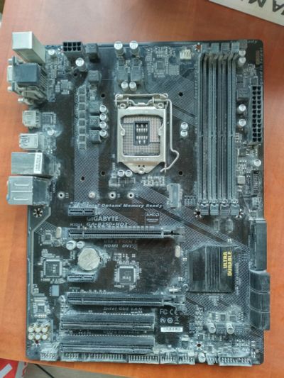 Лот: 19492684. Фото: 1. Материнская плата Gigabyte ga-b250-hd3. Материнские платы