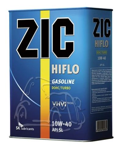 Лот: 3736031. Фото: 1. ZIC Hilfo, 10W-40, 4L. Масла, жидкости