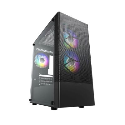 Лот: 22969236. Фото: 1. Корпус mATX, ACD Coffre 106, чёрный... Корпуса, блоки питания