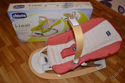 Лот: 2503584. Фото: 1. Шезлонг качалка Chicco I-feel. Другое (дети растут)