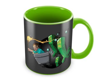 Лот: 10623603. Фото: 1. Кружка Minecraft Майнкрафт арт... Другое (коллекционирование, моделизм)