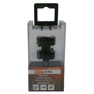 Лот: 10940811. Фото: 1. Фреза RedVerg HM гребневая 25х5х58мм. Расходные материалы, сменные насадки