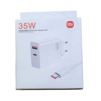 Лот: 25719207. Фото: 1. Зарядное устройство Xiaomi PD35W... Зарядные устройства, блоки питания, адаптеры сетевые для смартфонов