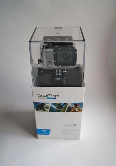Лот: 3242642. Фото: 1. GoPro Hero 3 White edition + карта... Видеокамеры