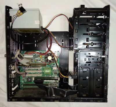 Лот: 16558657. Фото: 1. Стенд Socket 370 Tualatin в AT... Компьютеры в сборе