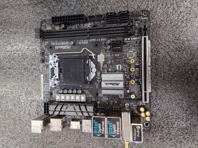 Лот: 21133379. Фото: 1. Материнская плата ASRock Z390M-ITX... Материнские платы