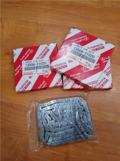 Лот: 9936739. Фото: 1. Цепь ГРМ Toyota 1NZFE 1NZFXE. Выхлопная система