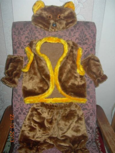 Лот: 3329861. Фото: 1. Детский новогодний костюм "Мишка... Другое (одежда и аксессуары)