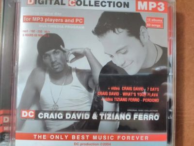Лот: 10812434. Фото: 1. Craig David & Tiziano ferro -... Аудиозаписи