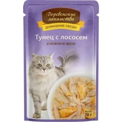 Лот: 14279081. Фото: 1. Деревенские лакомства Тунец с... Корма