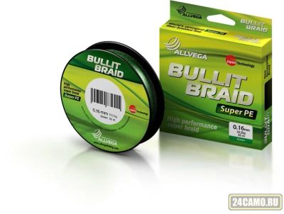 Лот: 13029076. Фото: 1. Леска плетеная Bullit Braid 92м... Леска, блесны, крючки, мормышки