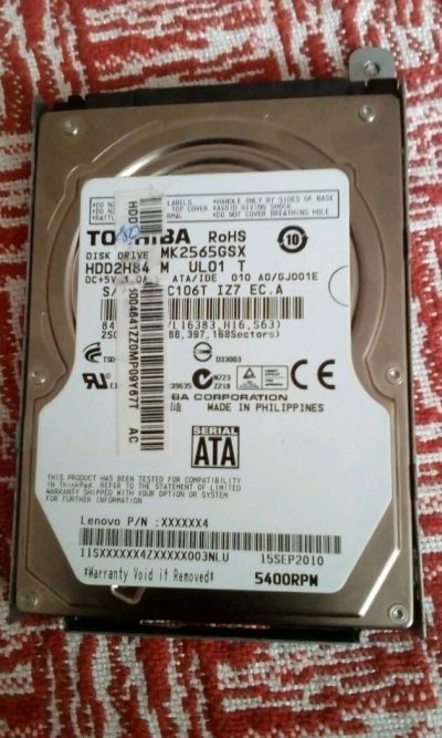 Лот: 12588135. Фото: 1. Жосткий диск. Жёсткие диски (HDD)