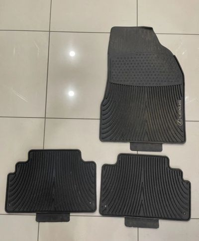 Лот: 25736580. Фото: 1. Резиновые ковры на Lexus RX второе... Чехлы, коврики, оплетки руля