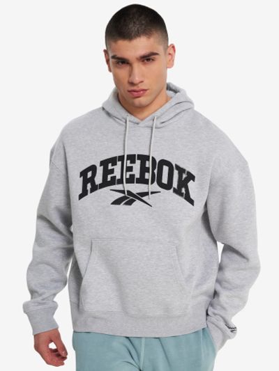 Лот: 25661322. Фото: 1. Худи мужское Reebok Colman, Серый. Другое (спортивная одежда)