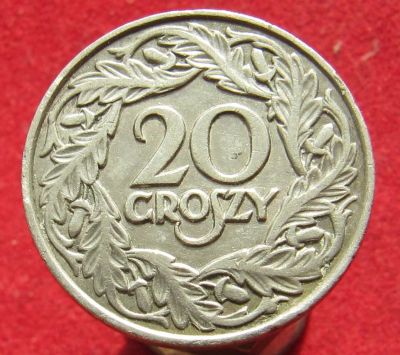 Лот: 14947234. Фото: 1. Польша 20 грошей, 1923г. Остальные страны