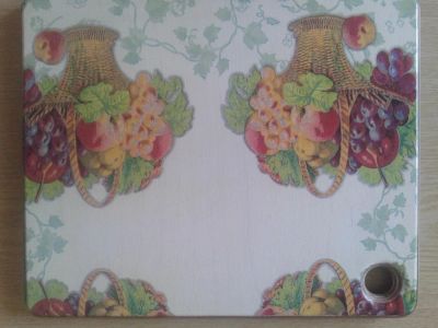 Лот: 8901659. Фото: 1. Разделочная доска 7. Декупаж