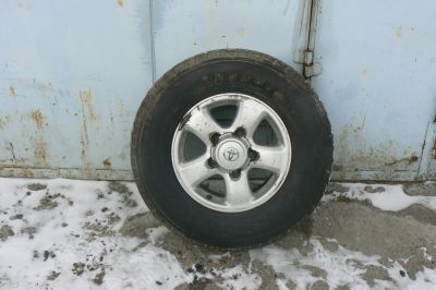 Лот: 4856464. Фото: 1. Комплект резина+диски Dunlop Grandtrek... Шины на дисках