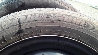 Лот: 17589260. Фото: 1. Комплект шин Bridgestone Ecopia... Шины