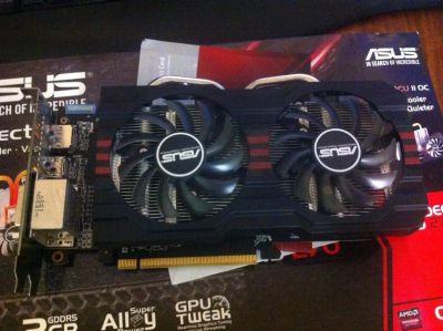 Лот: 4963497. Фото: 1. asus radeon r9 270. Видеокарты