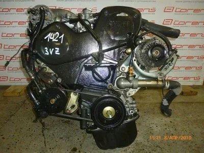 Лот: 15089155. Фото: 1. Двигатель TOYOTA 3VZ-FE на WINDOM. Двигатель и элементы двигателя