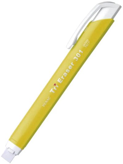 Лот: 20613650. Фото: 1. Ластик Penac "Tri Eraser" жёлтый... Другое (канцелярские и офисные товары)